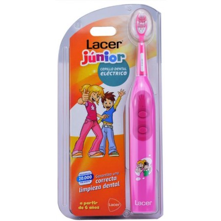 Lacer Cepillo dental eléctrico Júnior Rosa