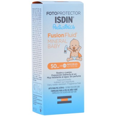 Isdin Fotoprotector Pediatrics Fusion Fluid Mineral Baby 50 ml