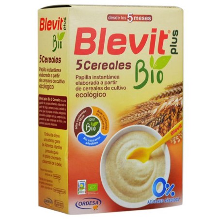 Blevit Plus Papilla 5 Cerales Bio